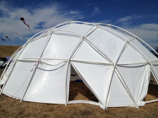 Completed 30' dome