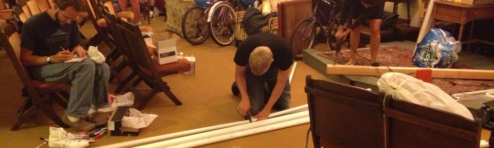 Everyone is hard at work